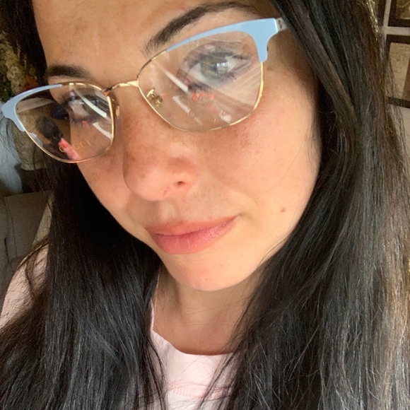 Authentic GUCCI 53 acetate/Metal optical glasses - Picture 6 of 13